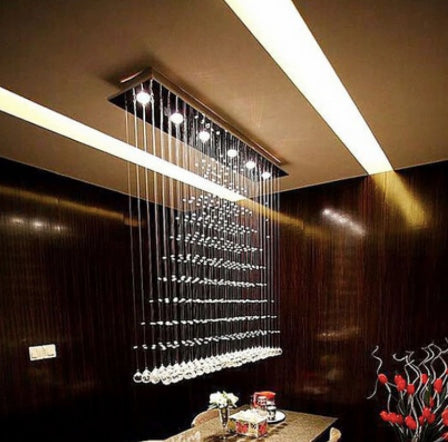 Luxury Crystal Rain Drop Chandelier