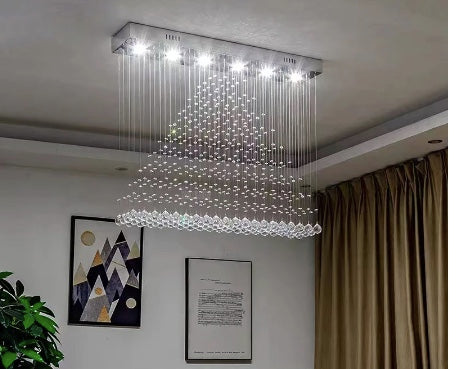 Luxury Crystal Rain Drop Chandelier