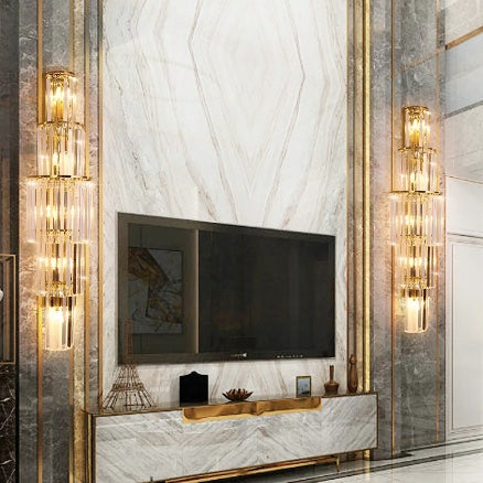 Lux Crystal Wall Lamp