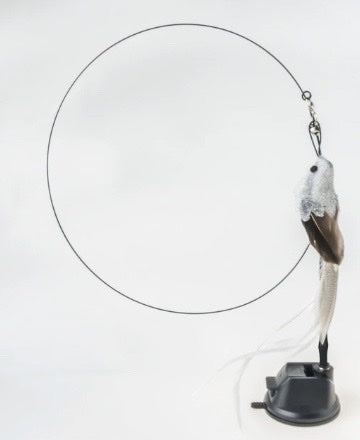 Cat and Puppies Toy with Handsfree Suction Cup