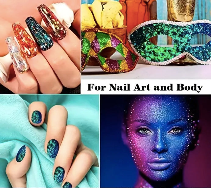 Chunky Glitter For Epoxy Resin Art and Crafts