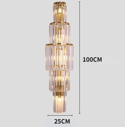 Lux Crystal Wall Lamp
